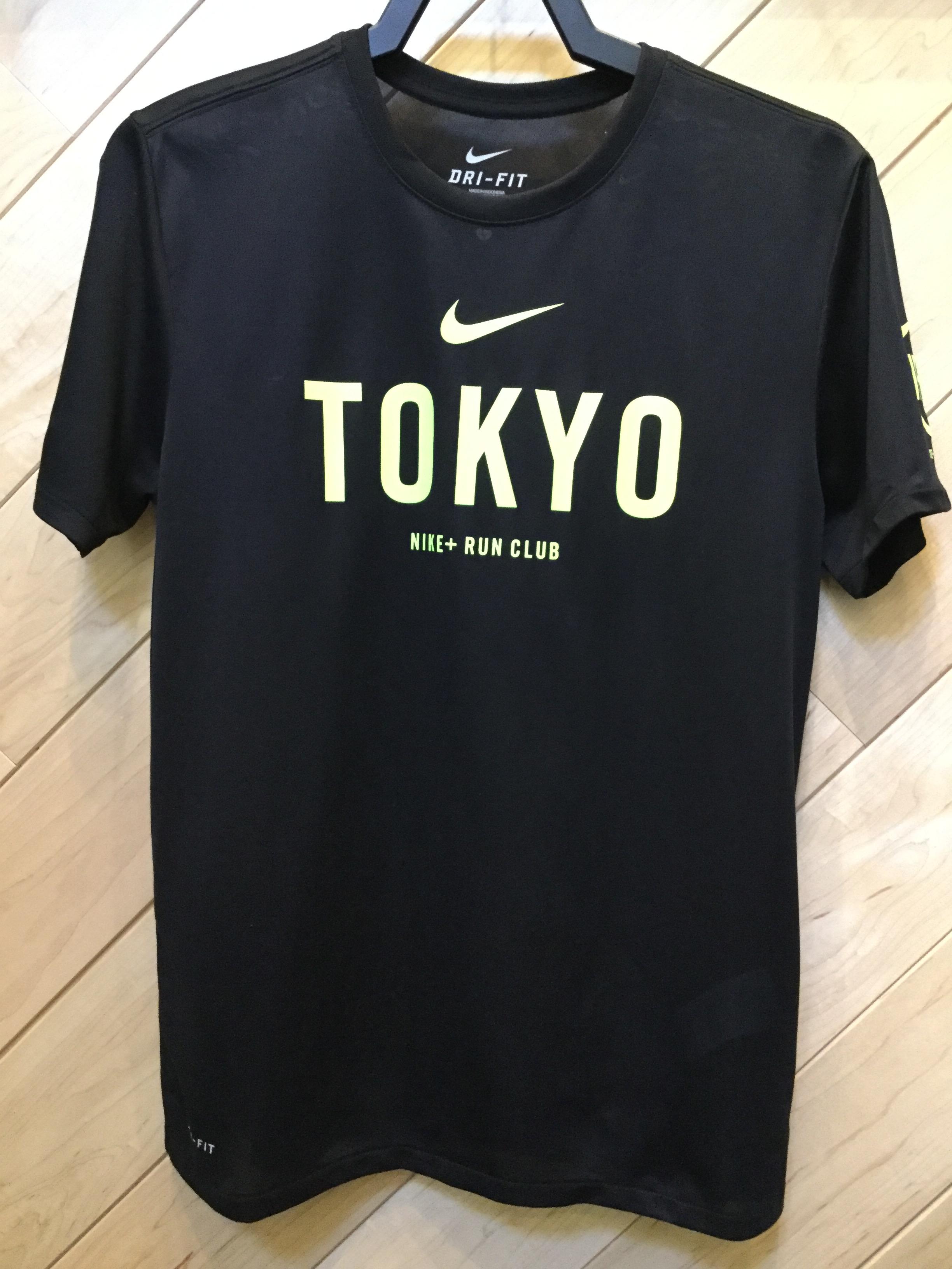 廃盤 NIKE RUN CLUB NRC TOKYO ランニング Tシャツ